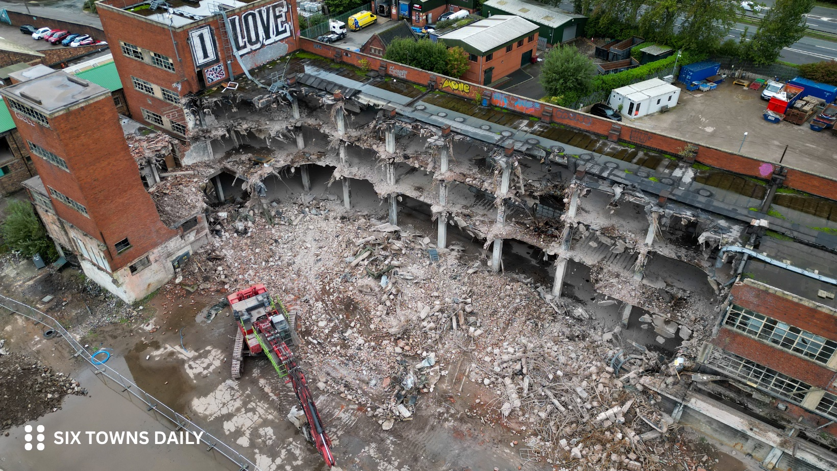 Twyfords Demolition Continues Into Day Two